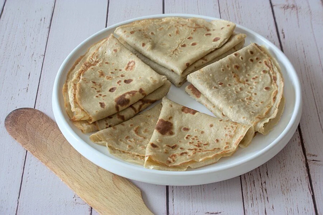Crêpes à la farine d'orge mondé IG bas