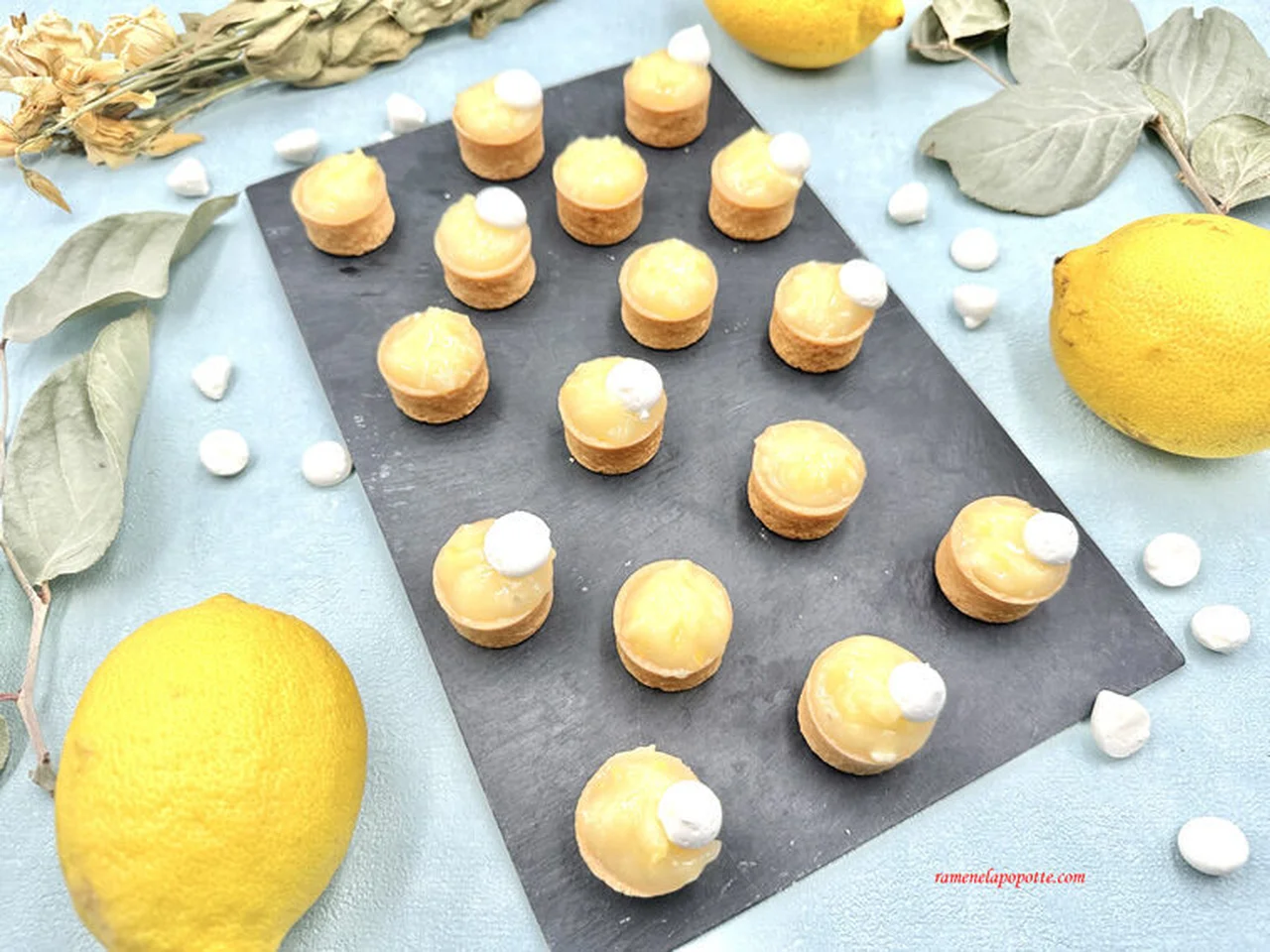 Bouchées à la crème de citron