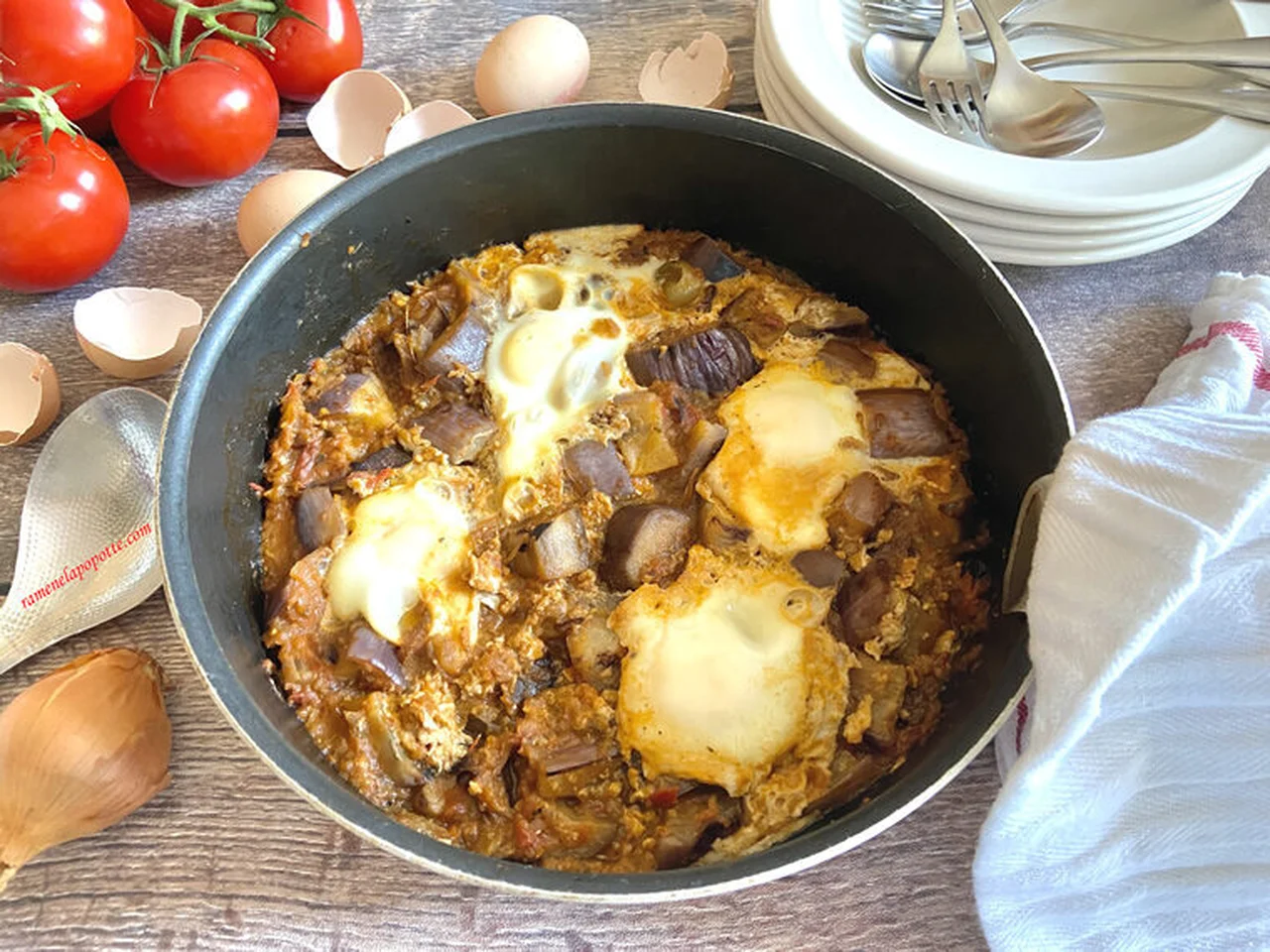 Chakchouka d'aubergine