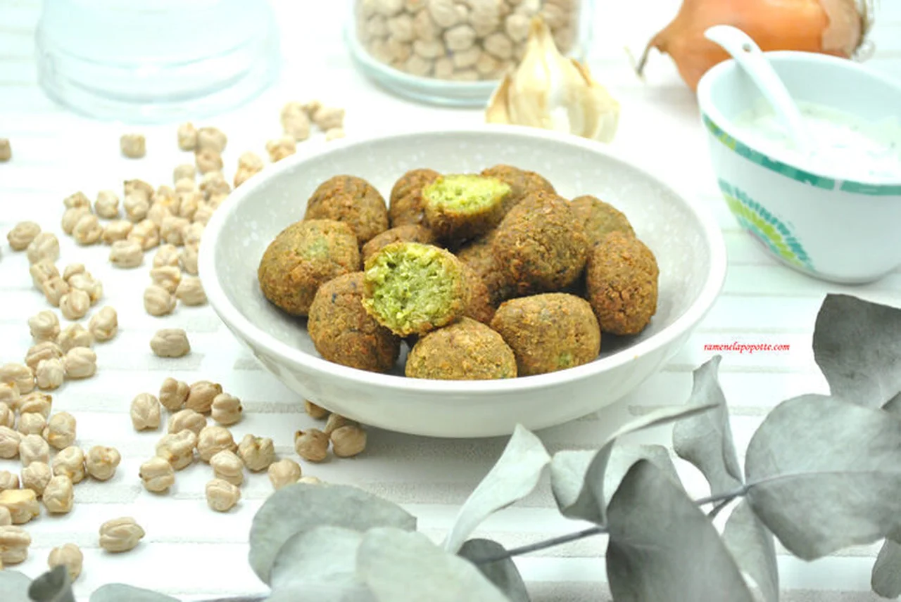 Falafels de petits pois