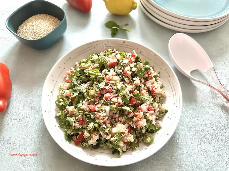Salade de quinoa menthe