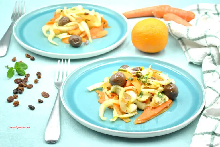 Salade fenouil et carotte