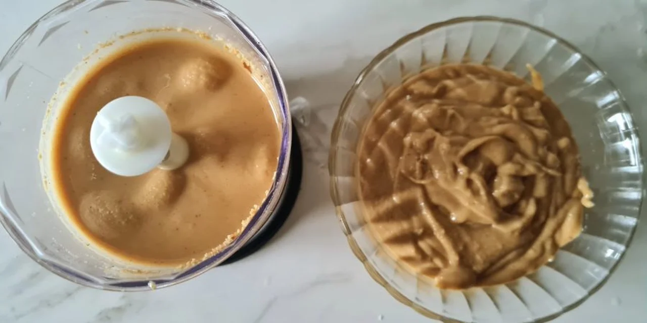 Beurre de cacahuètes maison