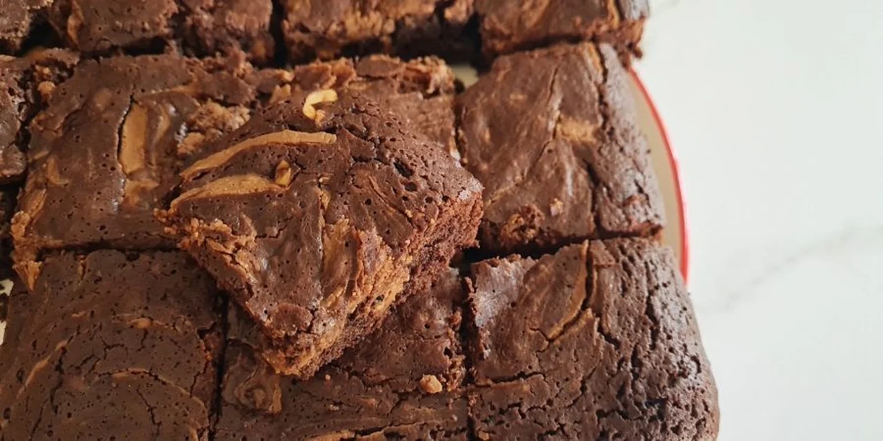Brownie au beurre de cacahuètes