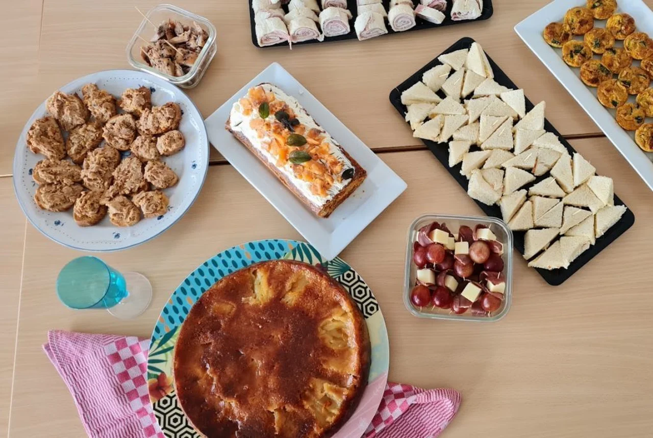 Cake au chorizo et aux noix
