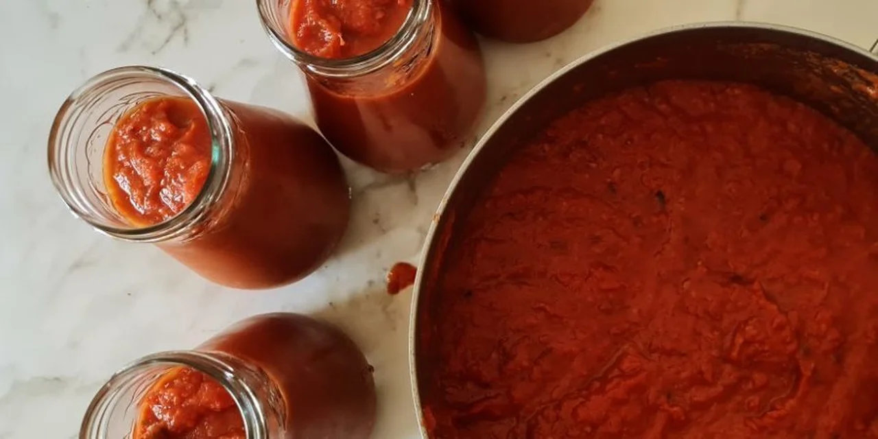 Coulis de tomates stérilisé