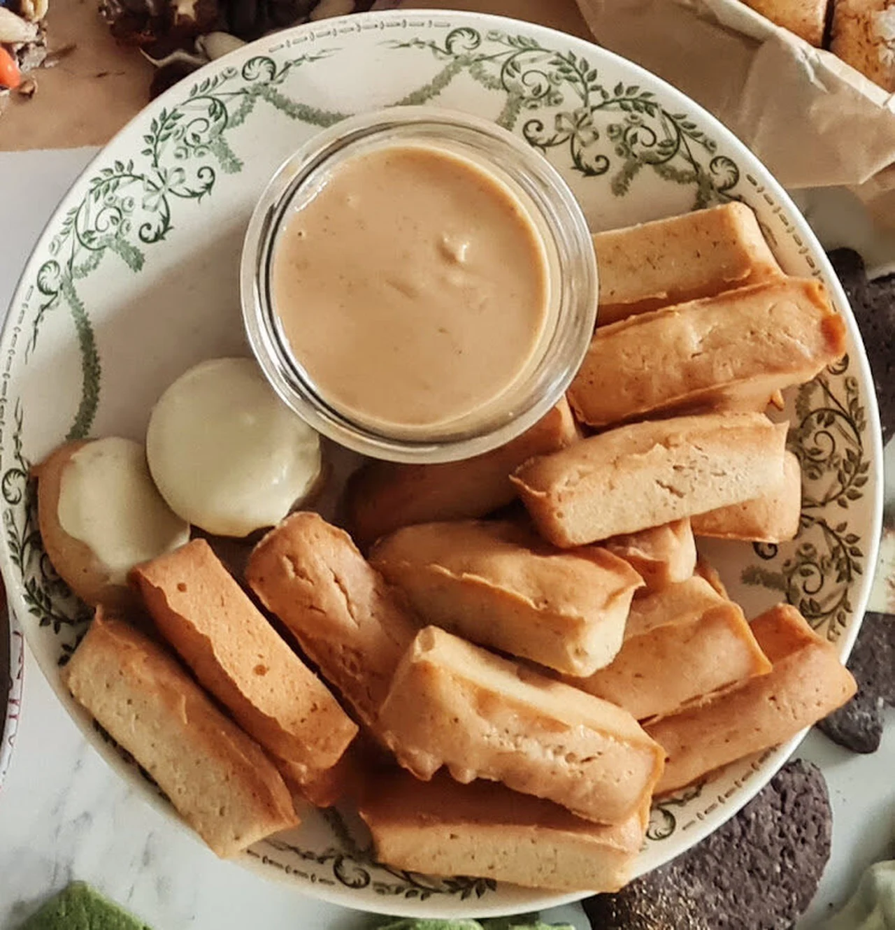 Financiers au beurre de cacahuètes