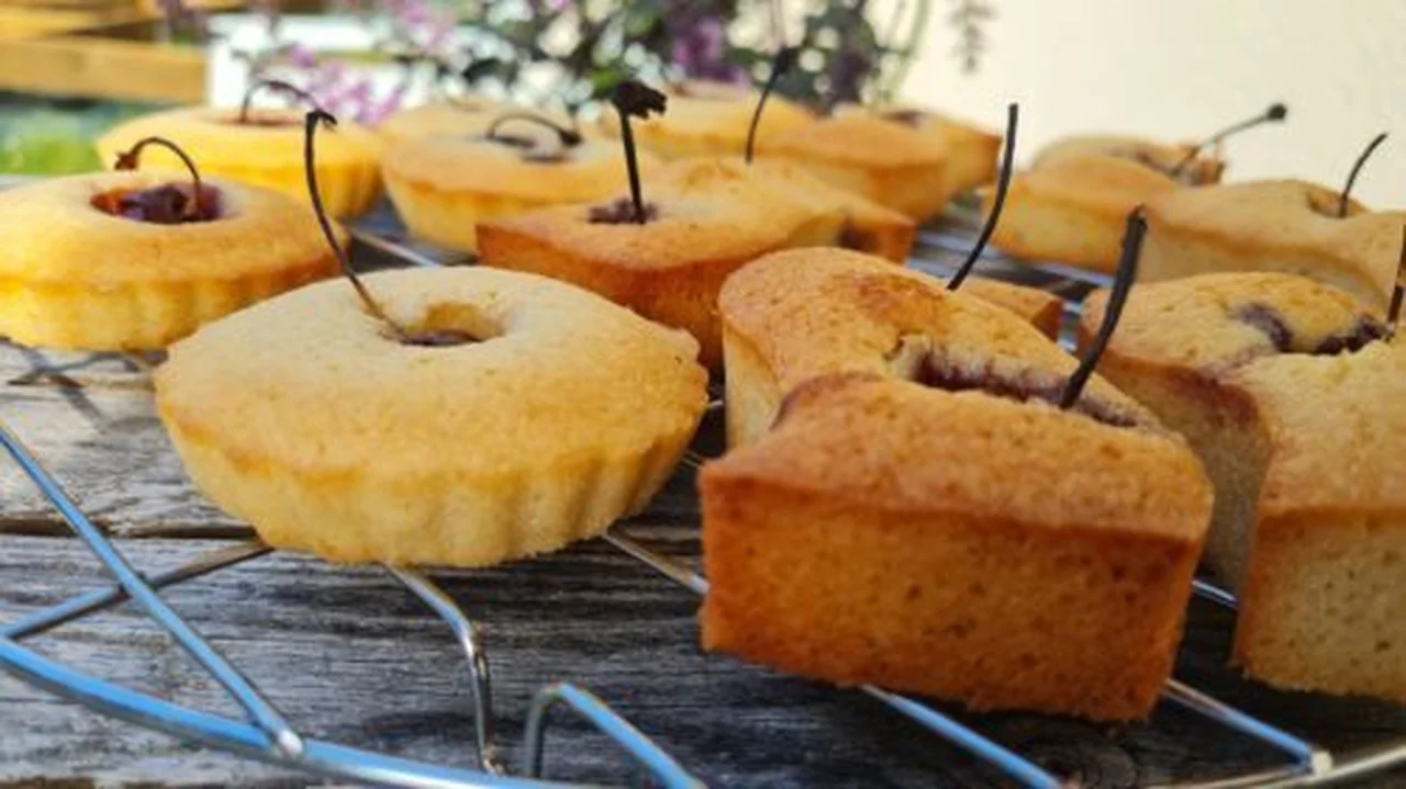 Financiers aux cerises