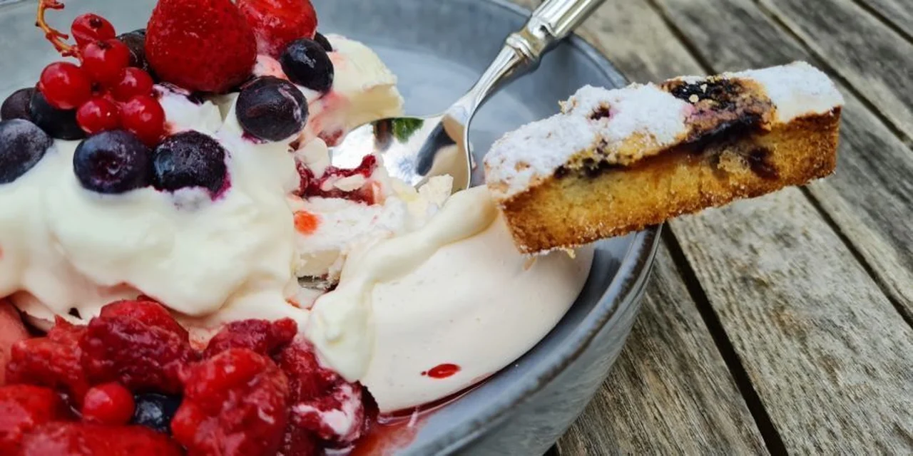 Financiers aux myrtilles