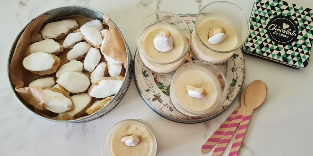 Panna cotta aux calissons
