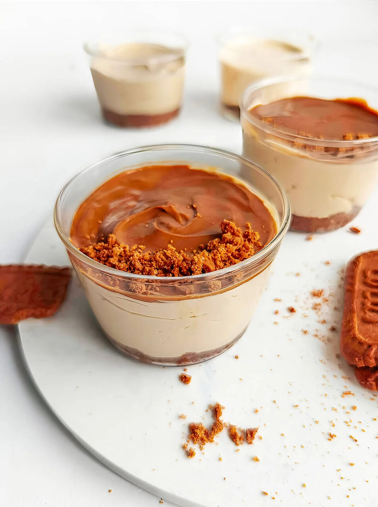 Cheesecake au spéculoos