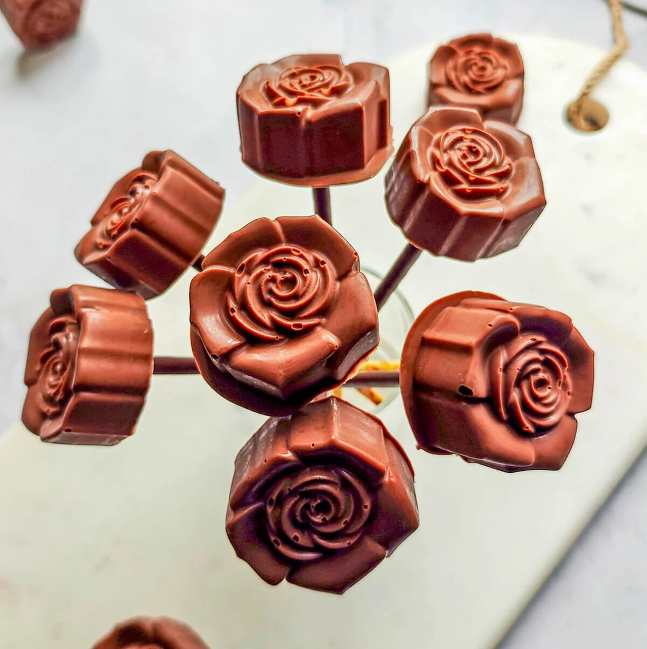 Guimauves maison au chocolat