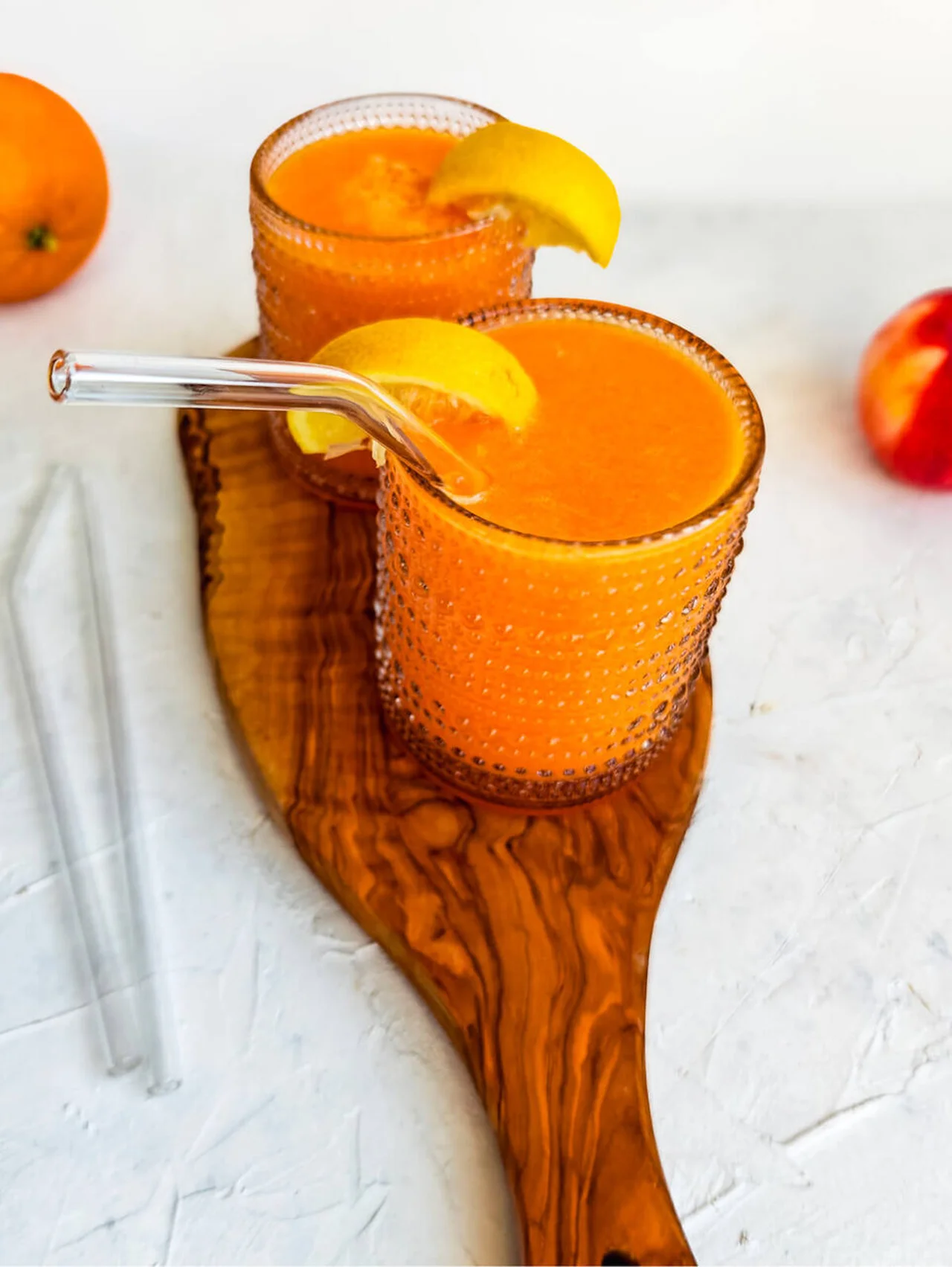 Jus carottes orange et gingembre