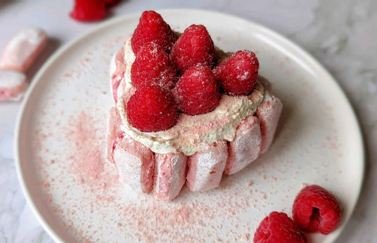 Mini charlotte à la framboise
