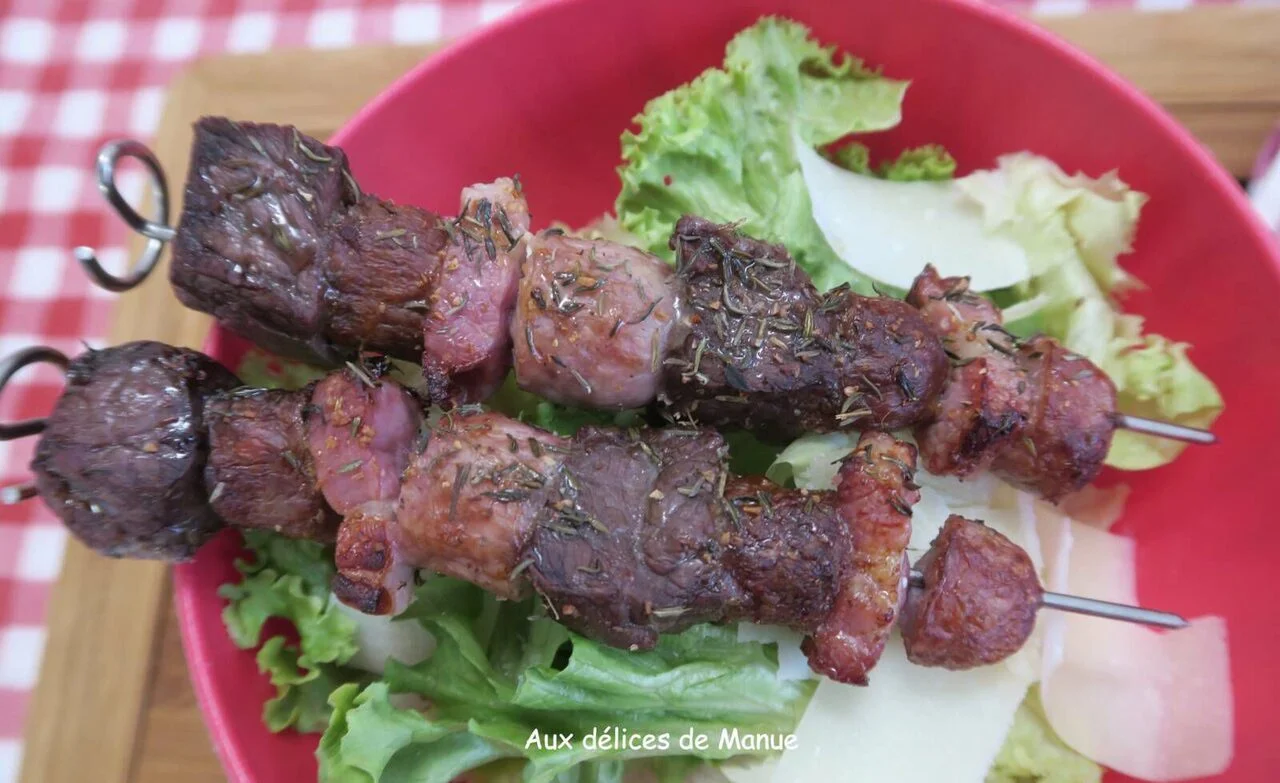 Brochettes à l'Extra Crisp