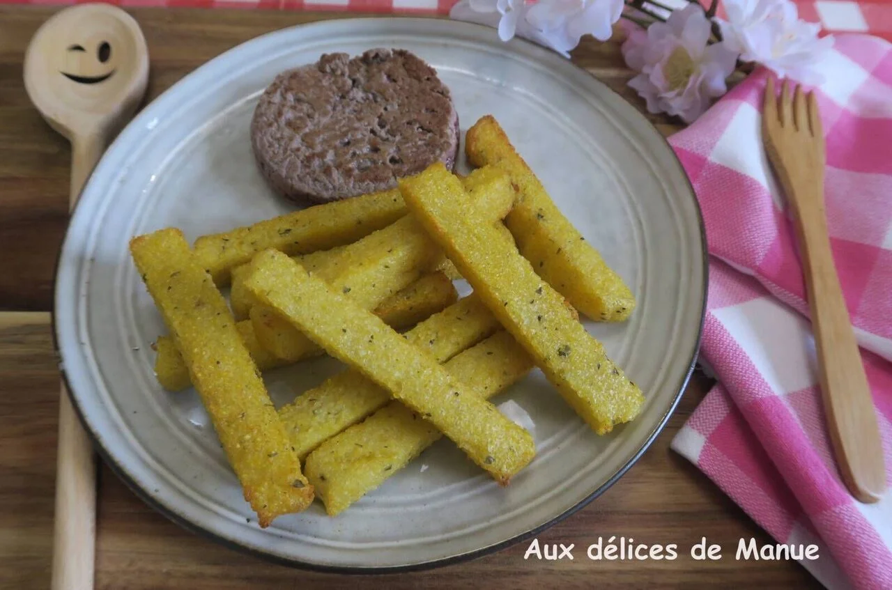 Frites de polenta au parmesan à l'Air Fryer