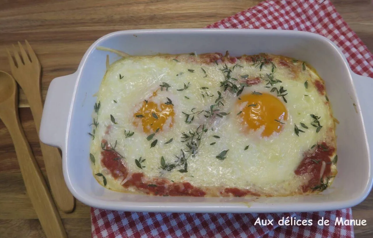 Œufs cocotte à l'italienne