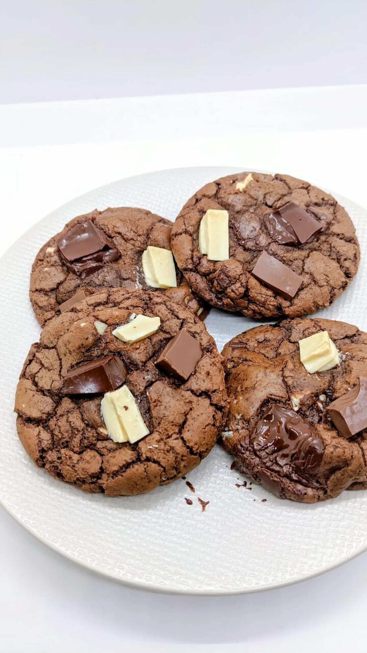 Cookies triple chocolat