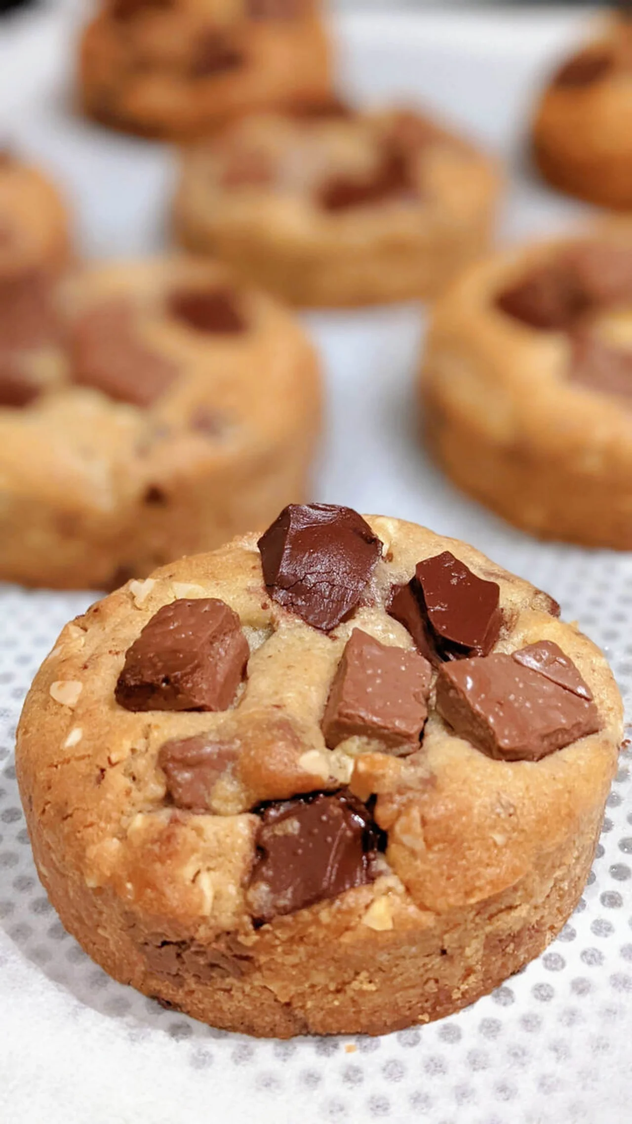 Maxi cookies chocolat praliné