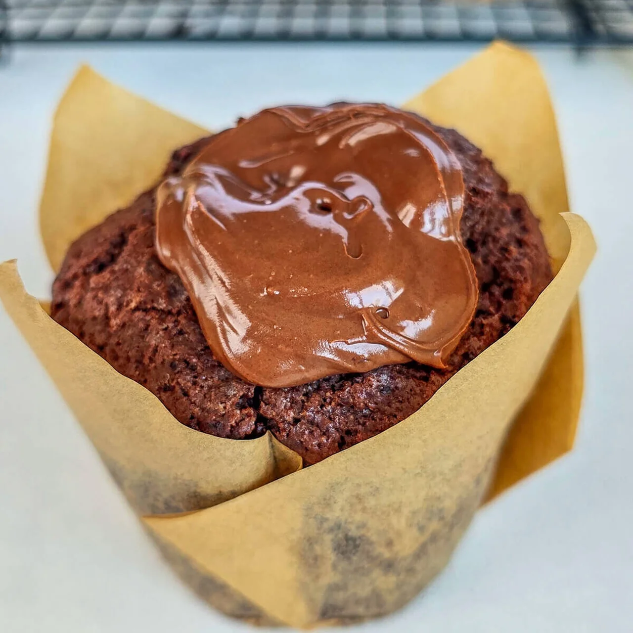 Muffins moelleux tout chocolat