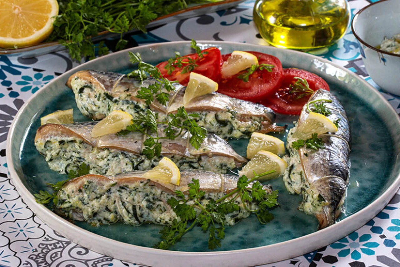 Filets de maquereaux farcis à la Brousse de brebis