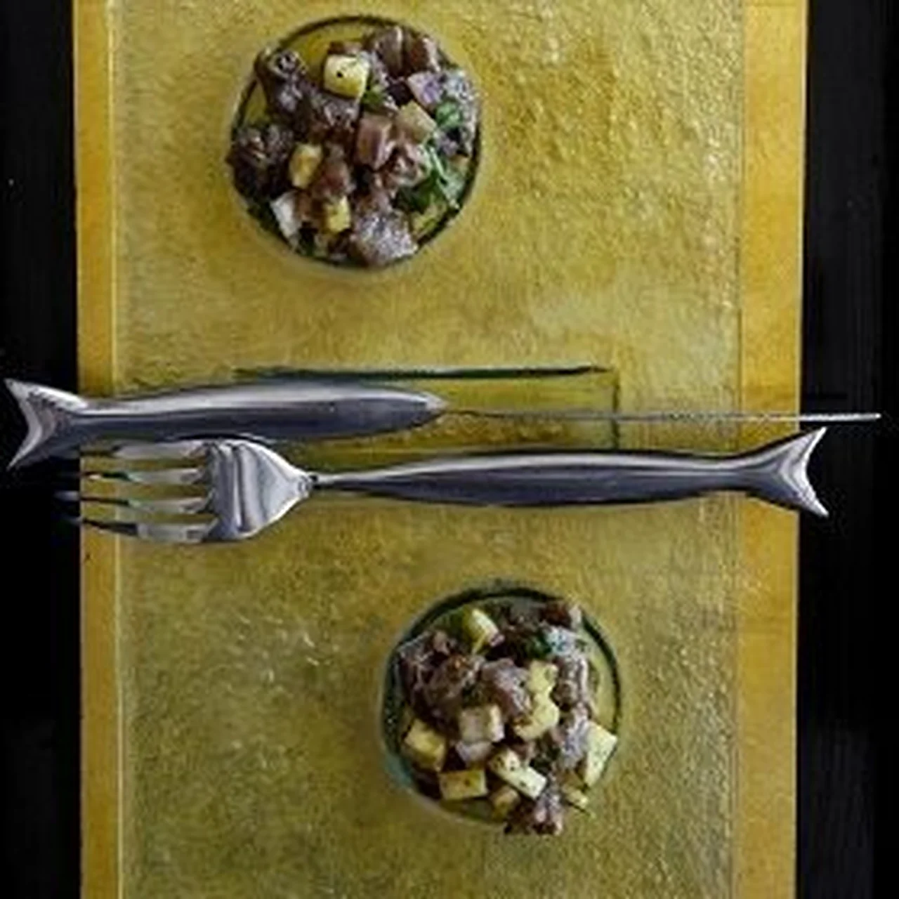 Tartare de thon au poivre de timut