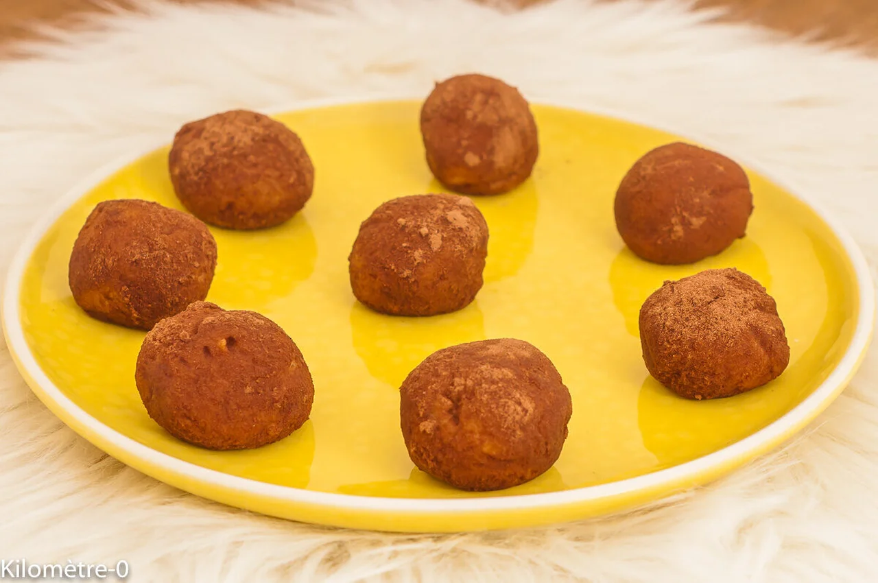 Bonbons tiramisu façon truffes, sans cuisson