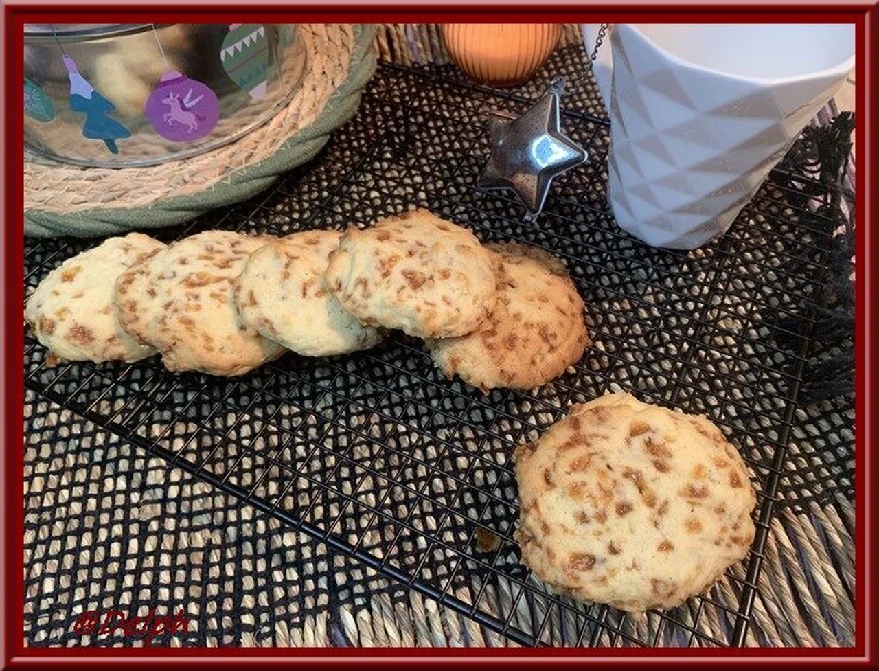 Cookies aux éclats de caramel