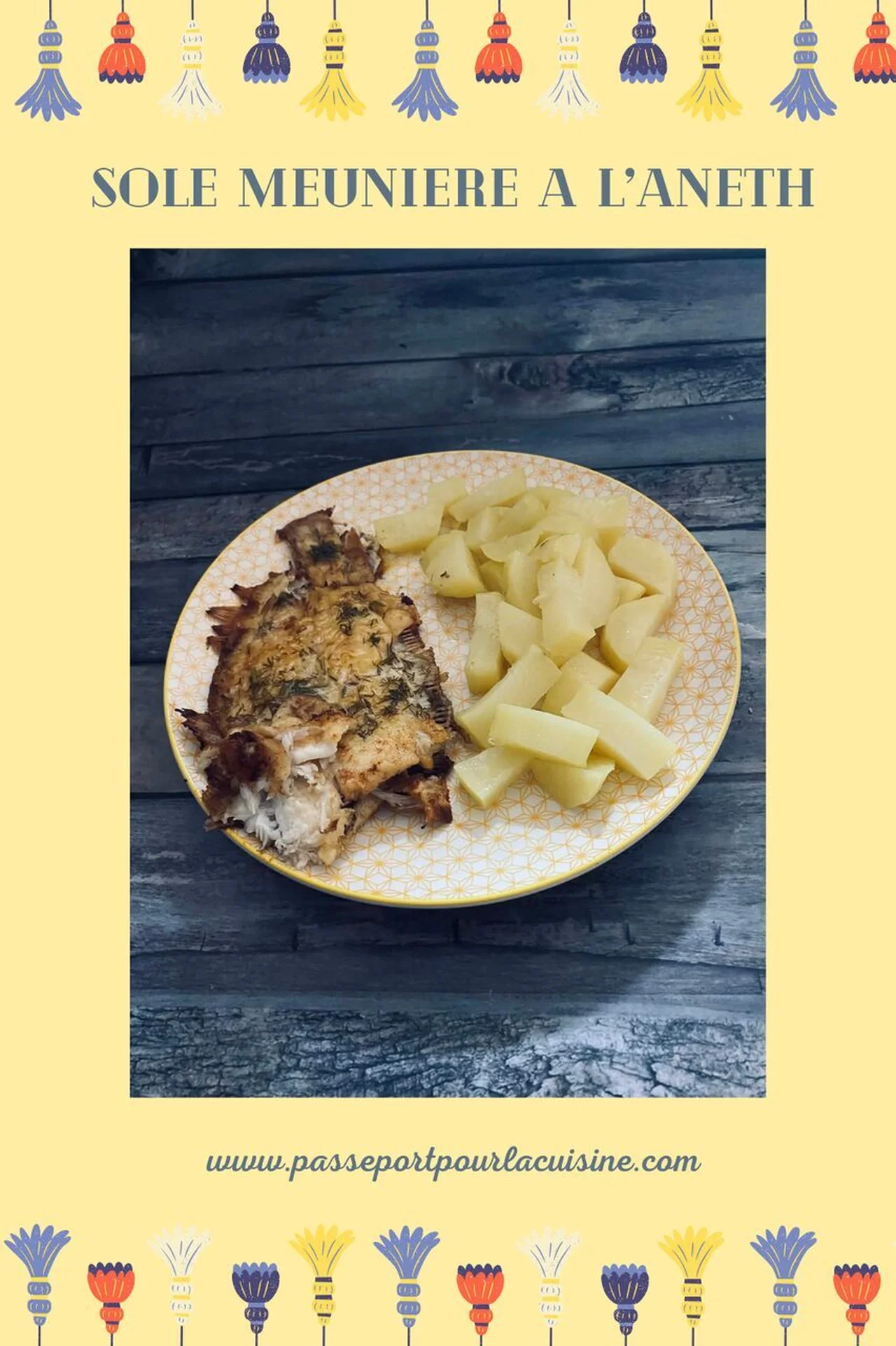 Sole meunière à l'aneth