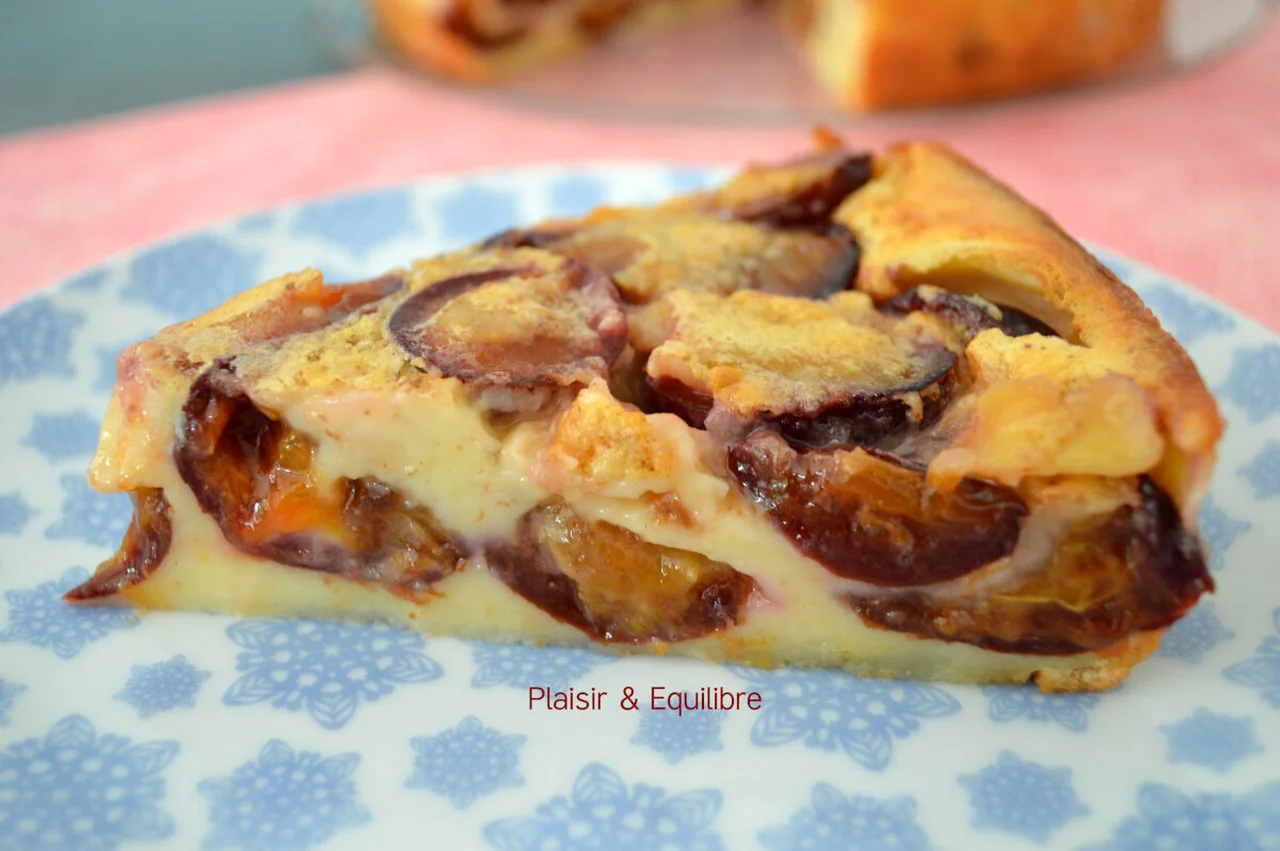 Clafoutis aux quetsches de Pierre Hermé