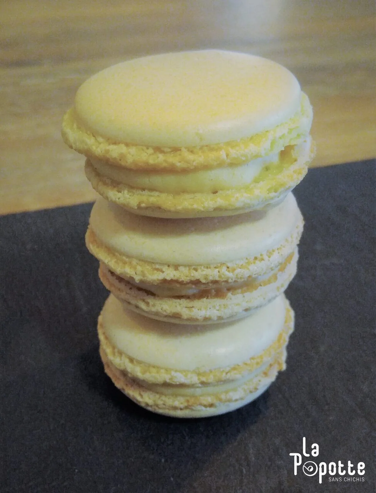 Macarons poire vanillée