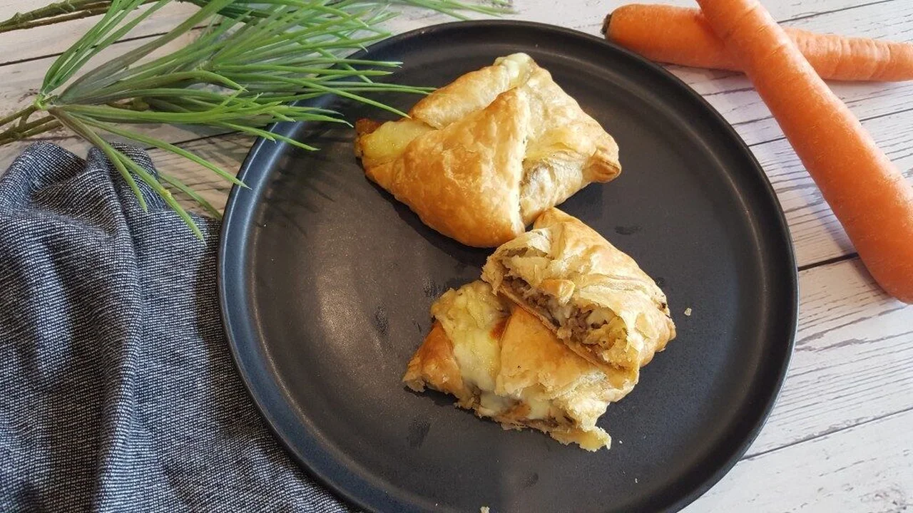 Feuilletés viande et fromage