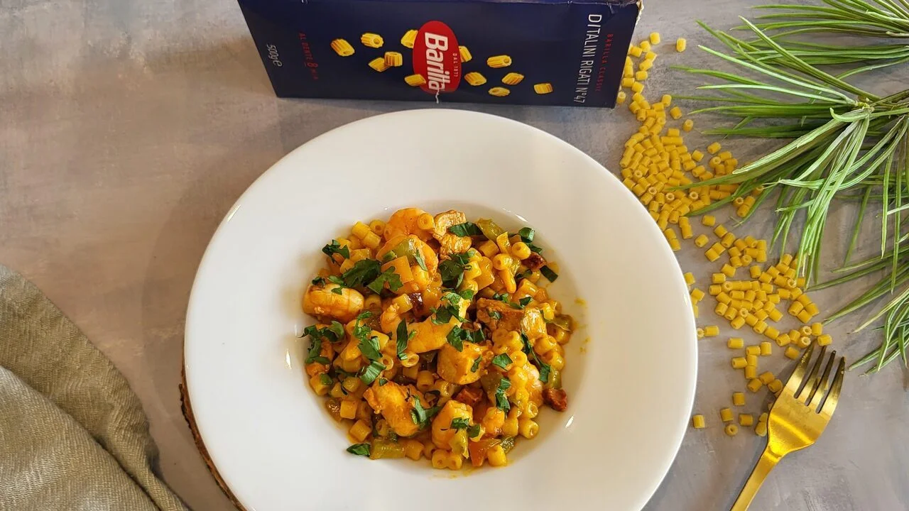 Pasta espagnol terre mer