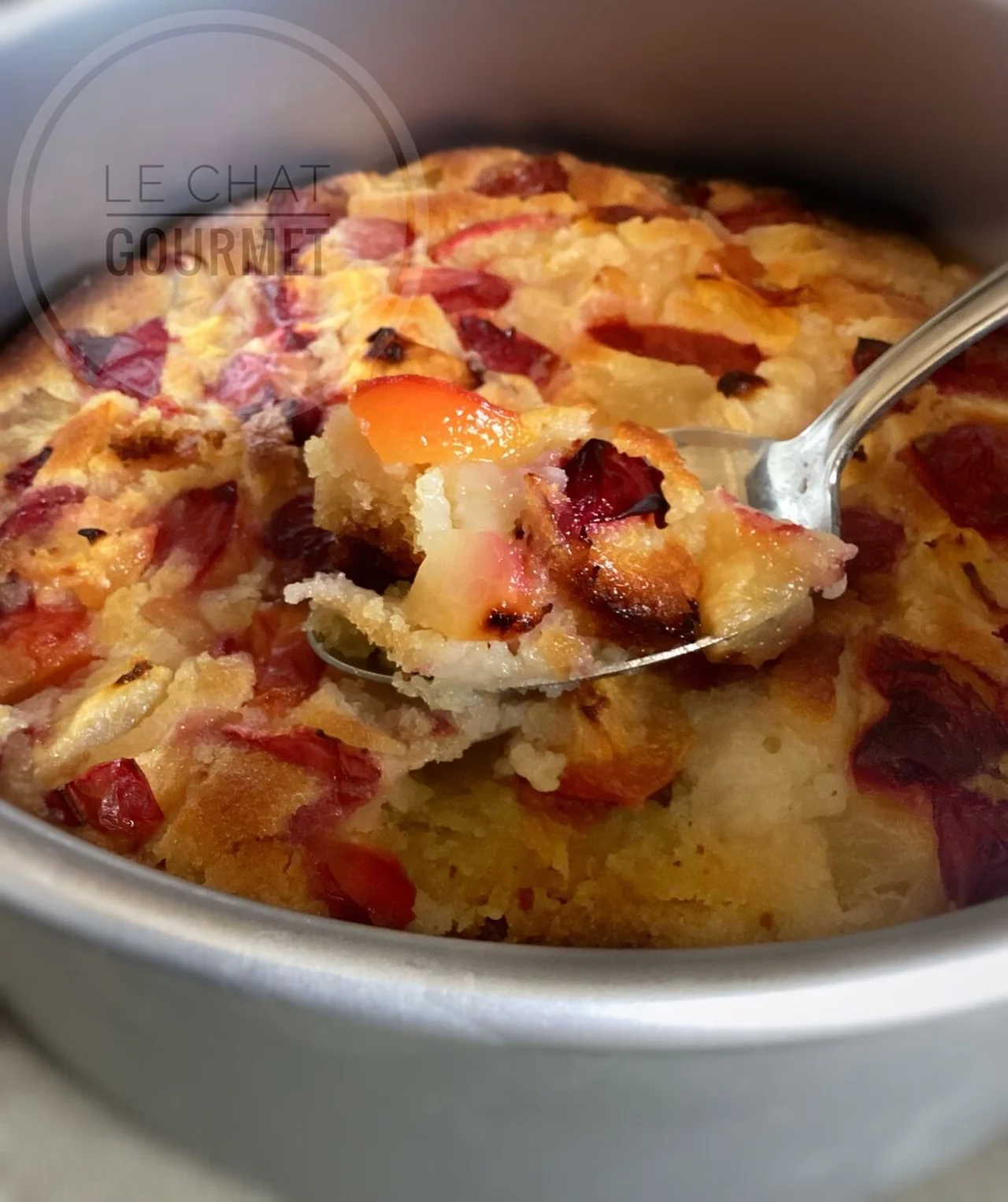 Cobbler aux nectarines