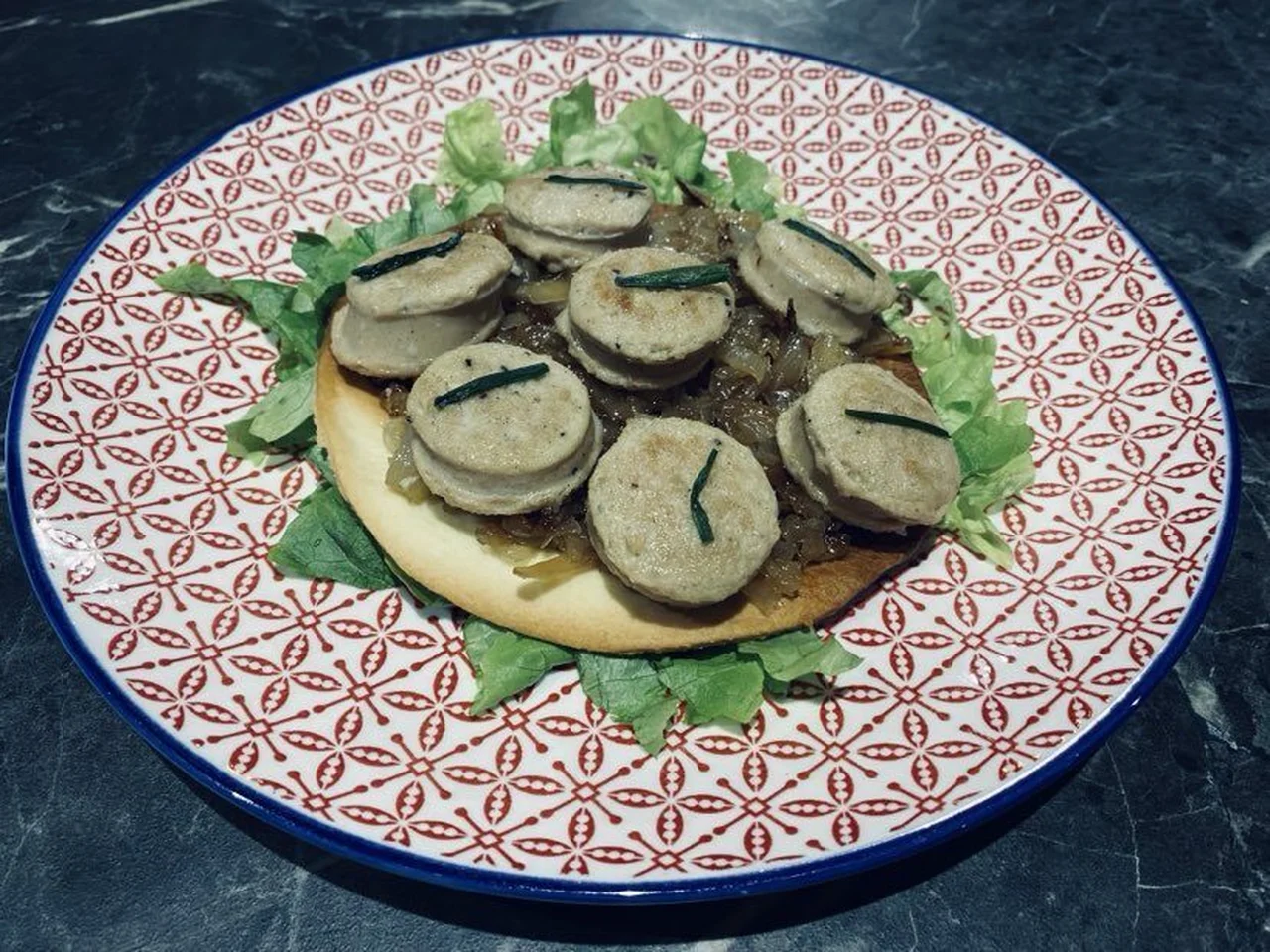 Feuilletés de boudins blancs truffés
