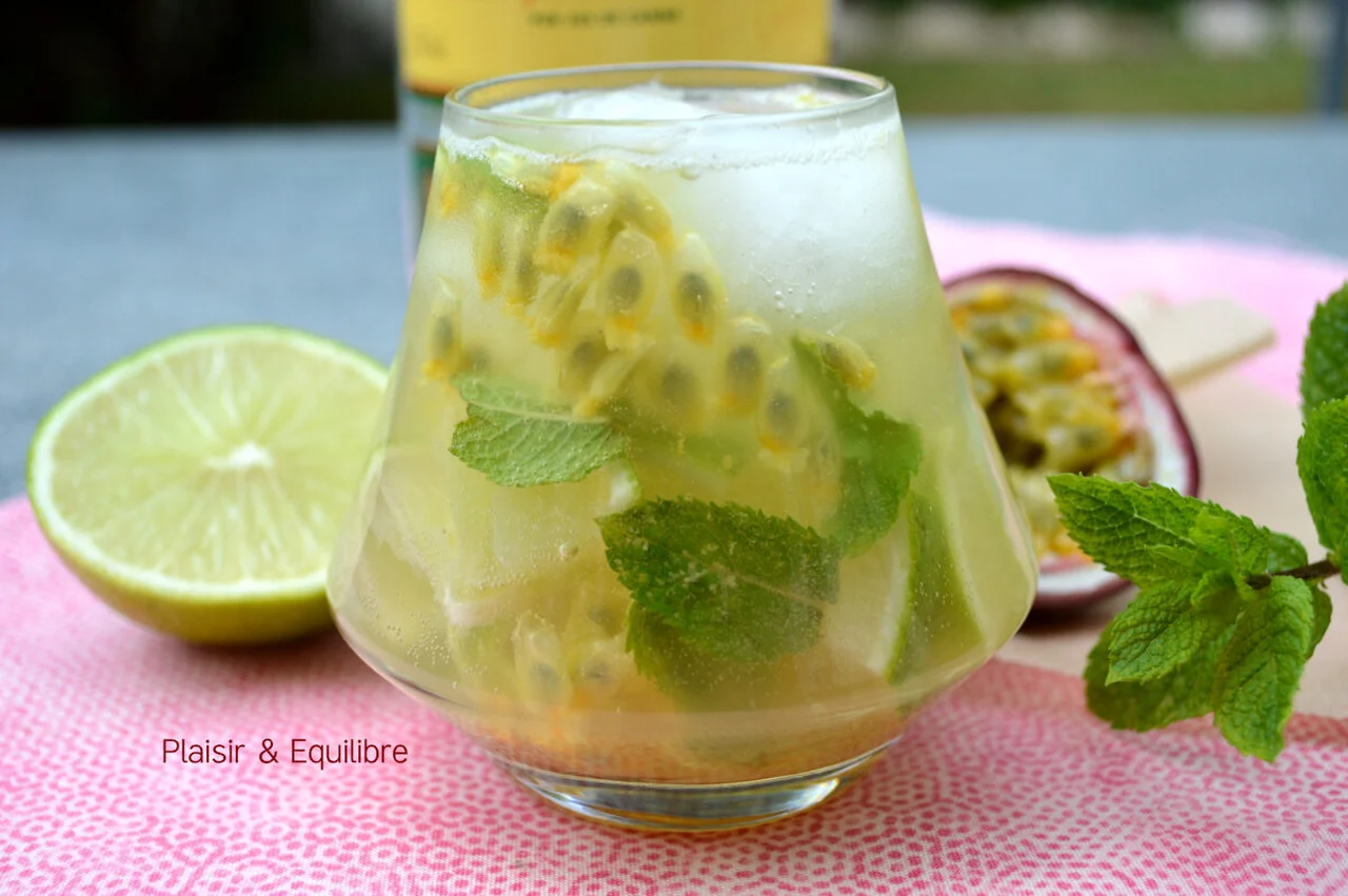 Mojito aux fruits de la passion