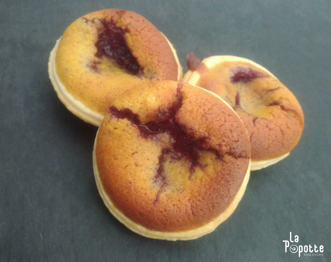 Mirlitons de Rouen à la framboise