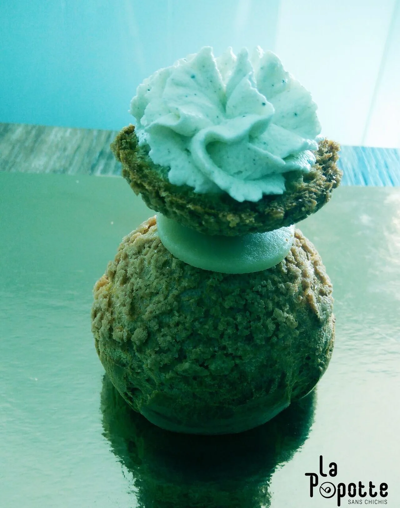 Religieuses vanille et caramel au beurre salé