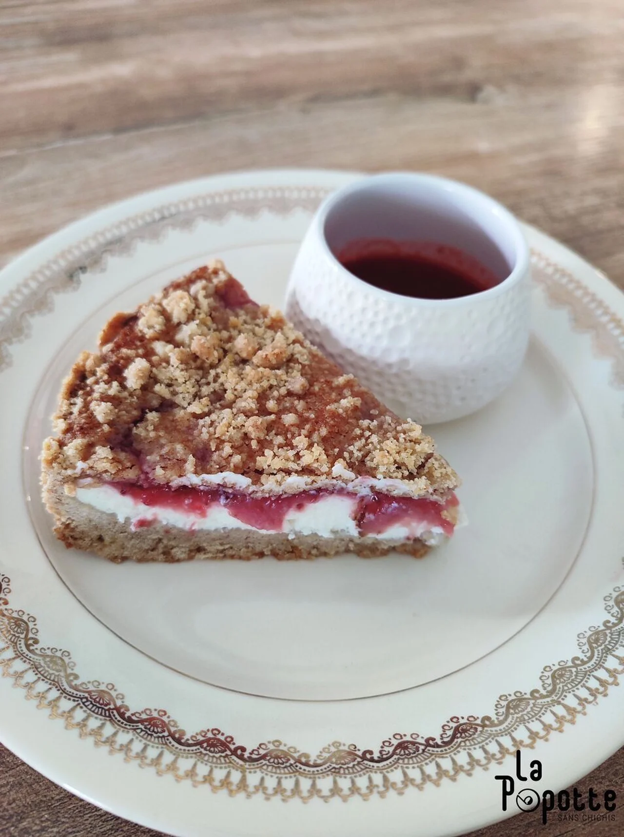 Sbriciolata à la fraise
