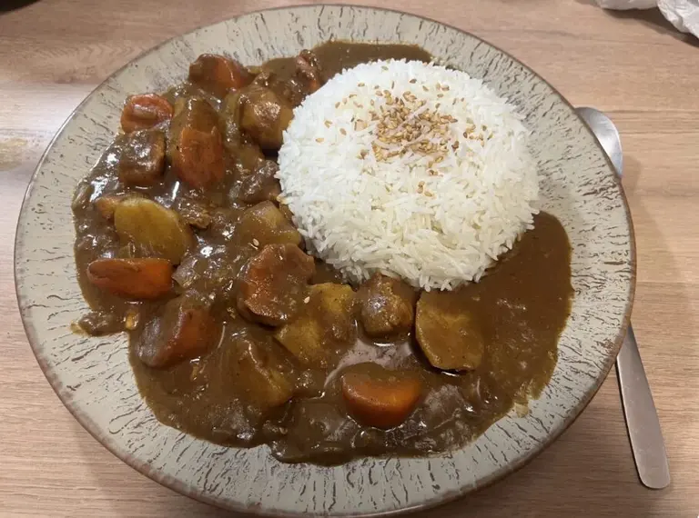 Curry japonais au poulet