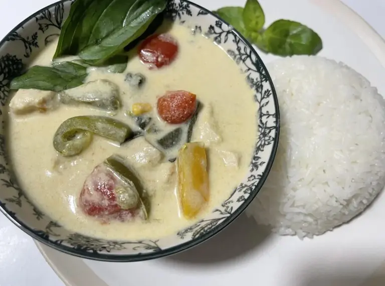 Curry Vert Thaïlandais au Poulet