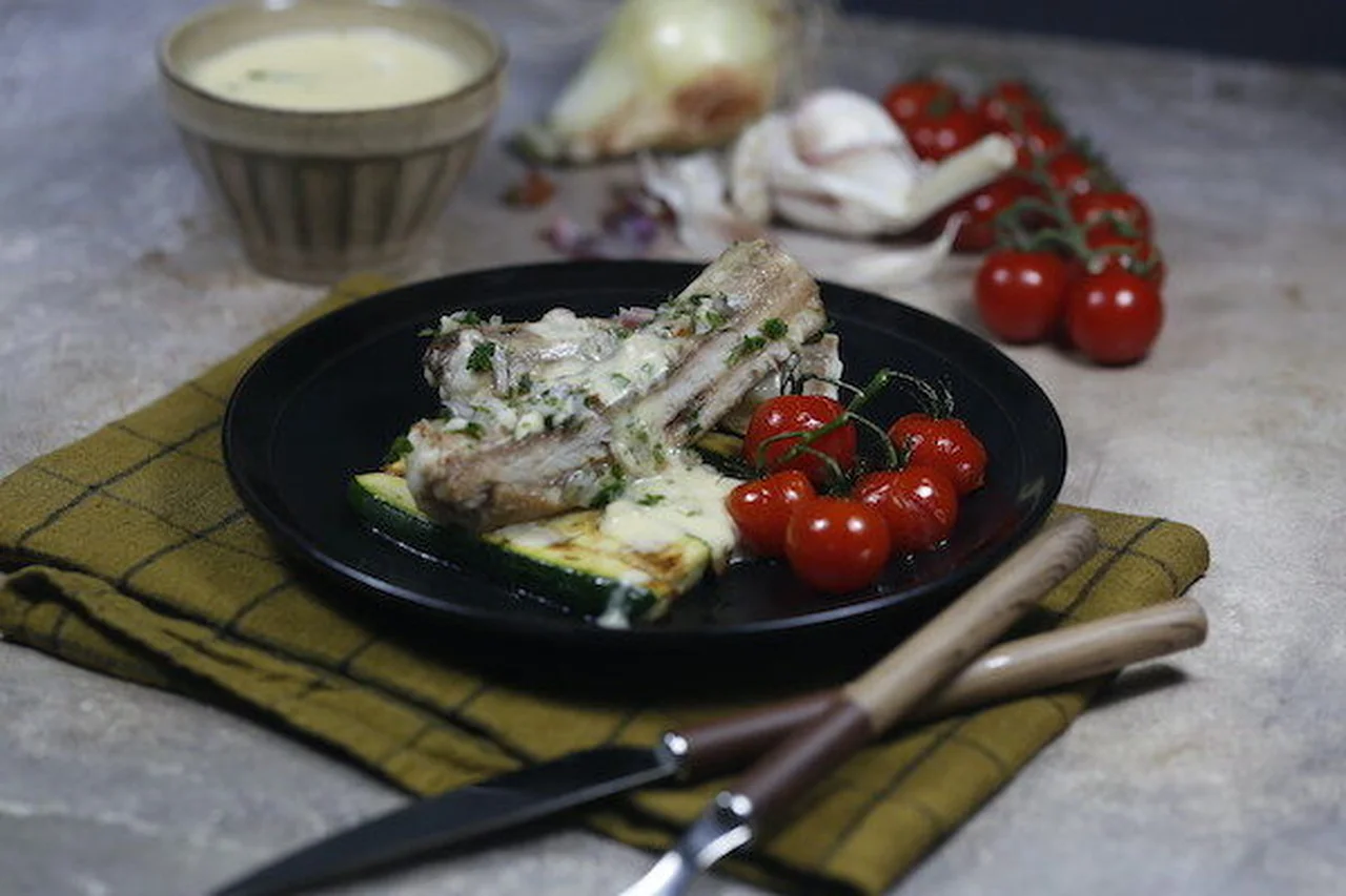 Anguille de l'Allier à la crème d'échalote