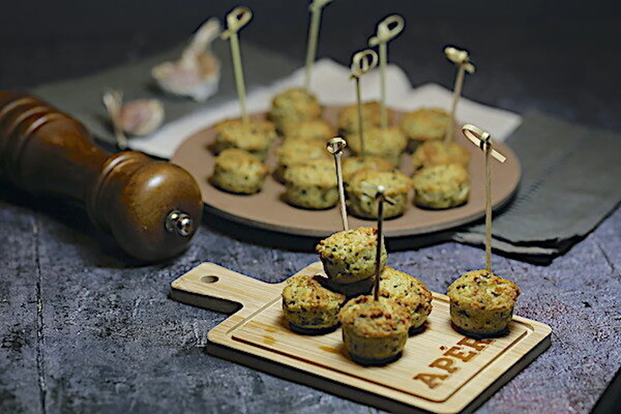 Boulettes apéro épinards et pesto