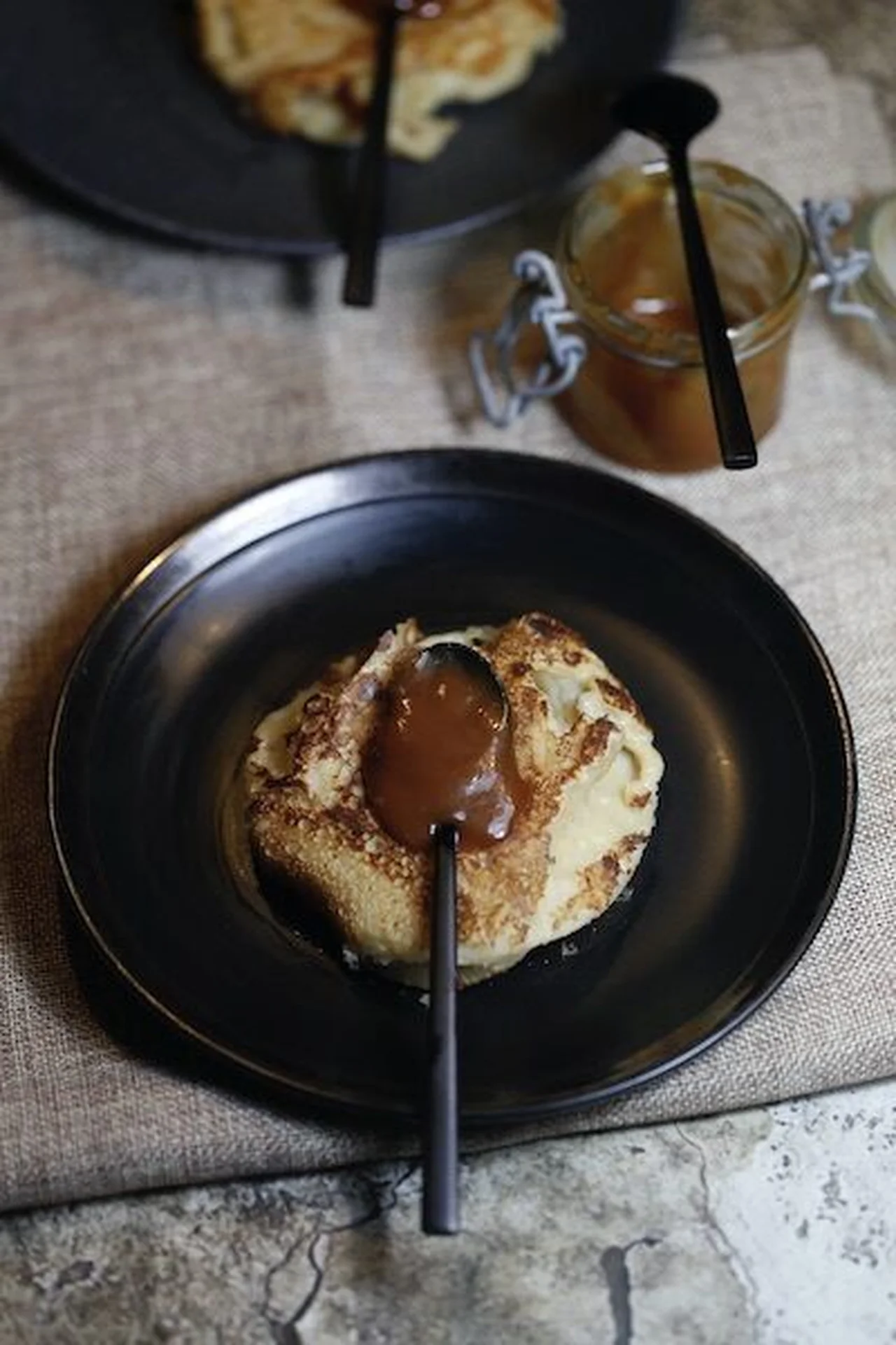 Brioche perdue à la pâte à crêpe