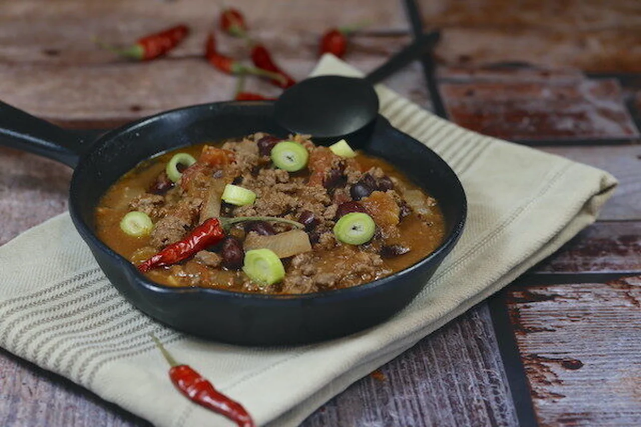 Chili con carne épicé
