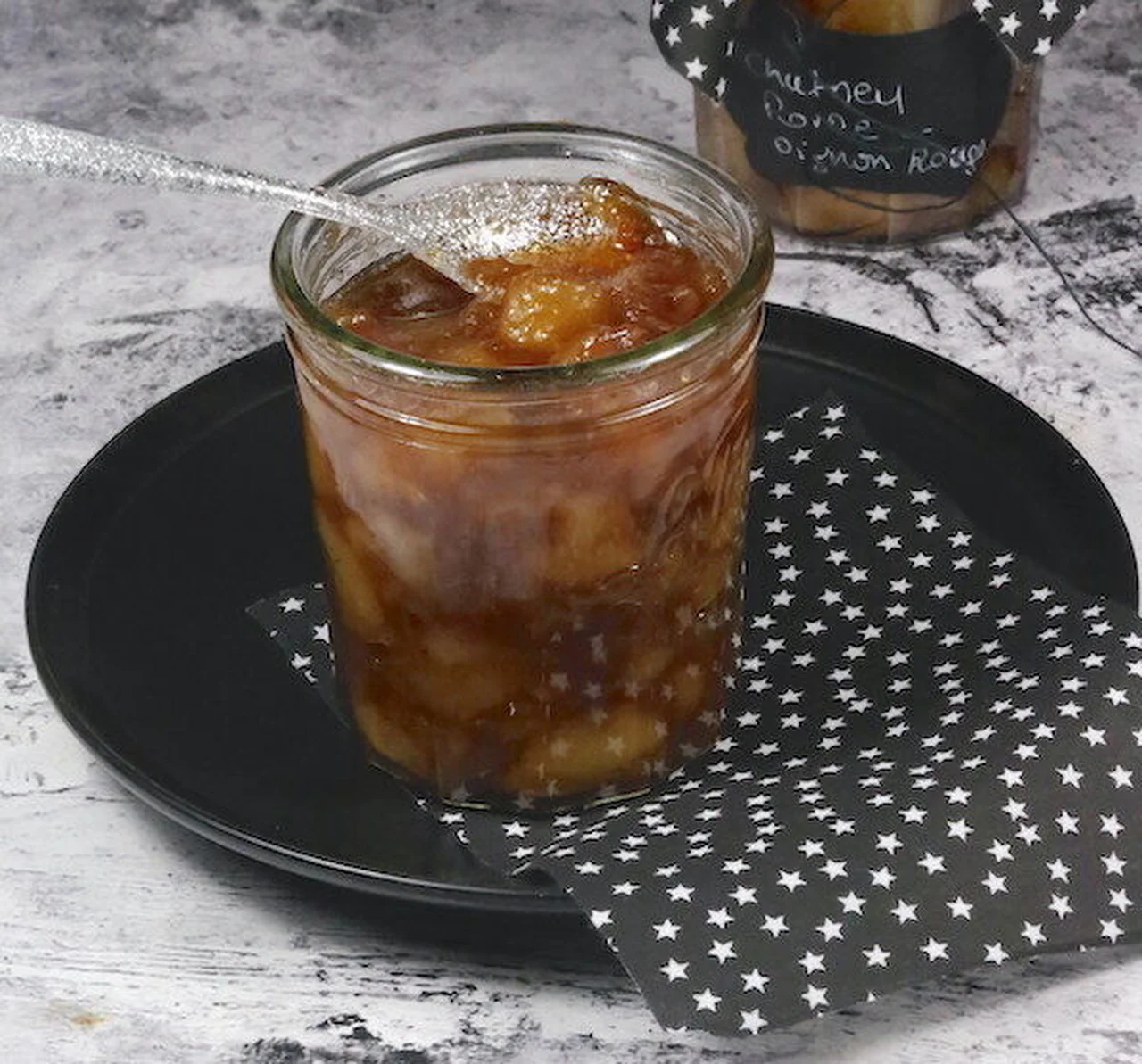 Chutney de poires et oignon rouge