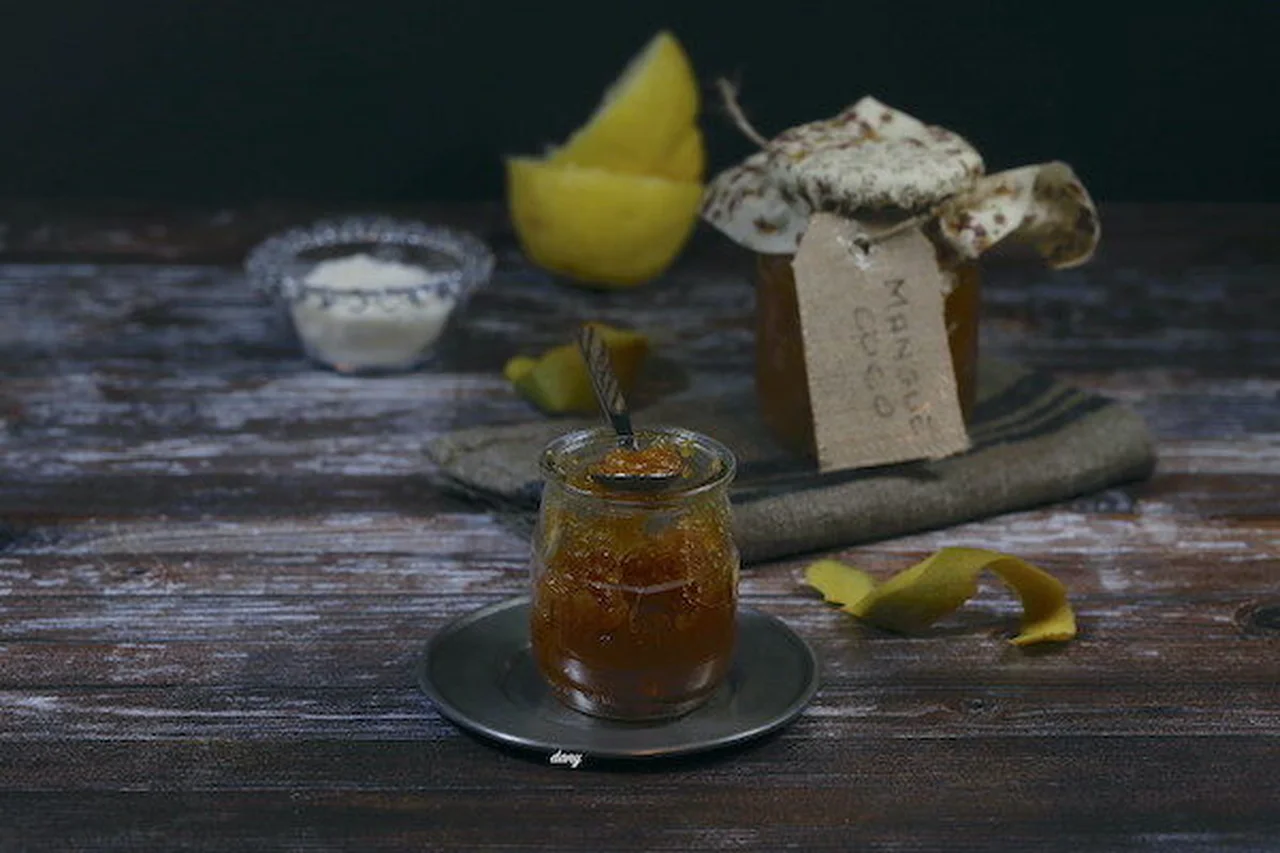 Confiture mangue coco