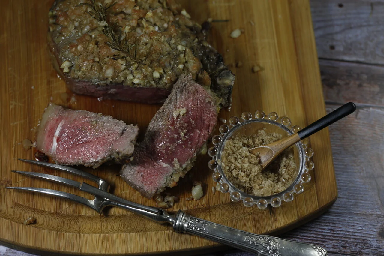 Côte de boeuf marinée
