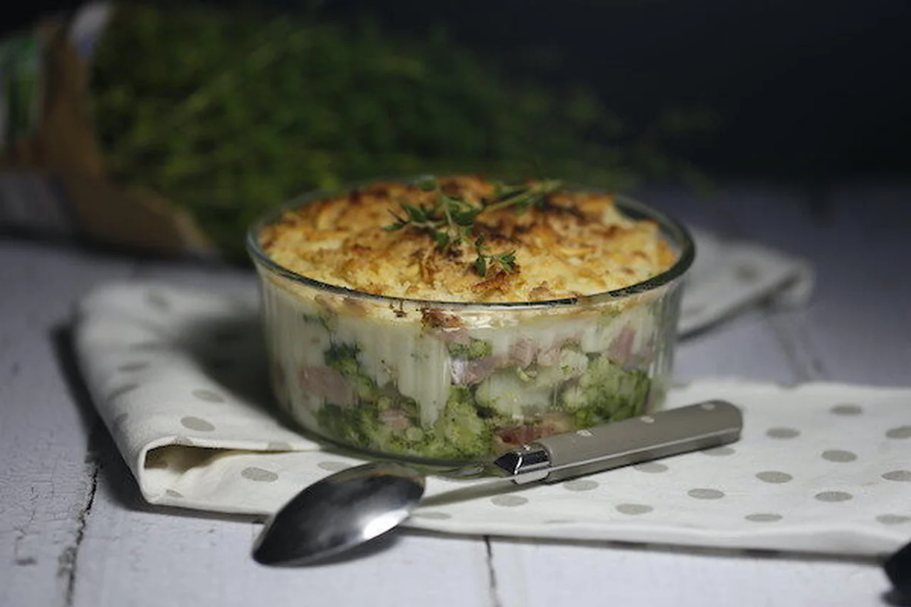 Crumble de brocolis thym et parmesan