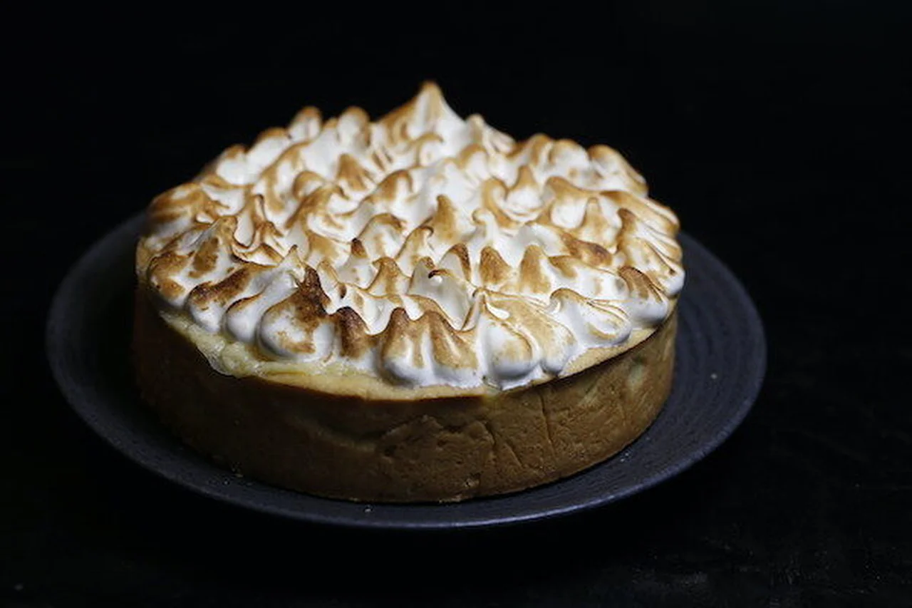 Flan au citron meringué